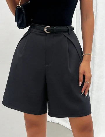 Pantaloni scurti SHEIN, bleumarin