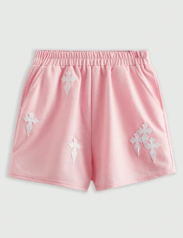 Pantaloni scurti SHEIN, roz