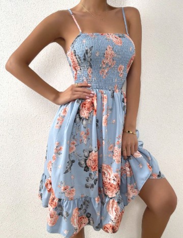 
						Rochie scurta SHEIN, floral print