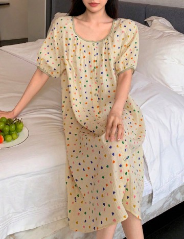 
						Rochie de noapte Dazy, galben