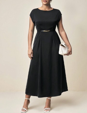 
						Rochie lunga SHEIN CURVE, negru