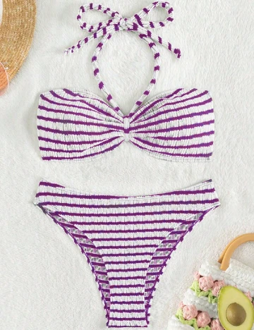 Costum de baie SHEIN, mov