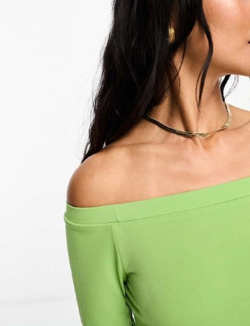 Rochie medie Glamorous, verde