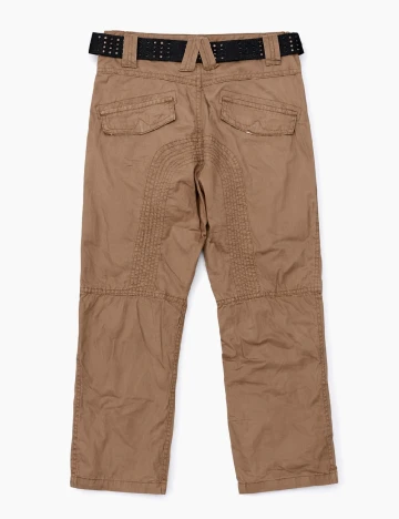 Pantaloni Zara, maro