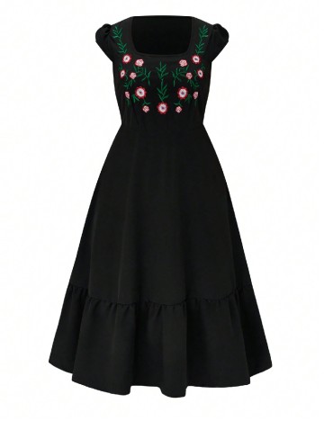 
						Rochie medie SHEIN CURVE, negru