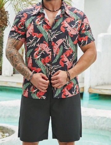 Compleu SHEIN Plus Size Men, mix culori