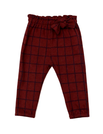 Pantaloni Zara, rosu