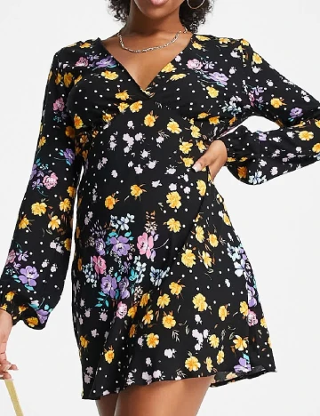 Rochie scurta Stradivarius, negru