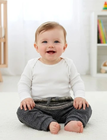 Pantaloni Zara, gri inchis