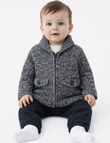 
						Bluza Zara, gri inchis