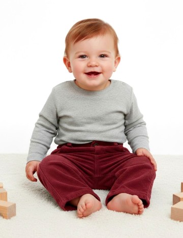 
						Pantaloni Zara, rosu