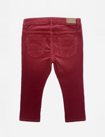 Pantaloni Zara, rosu