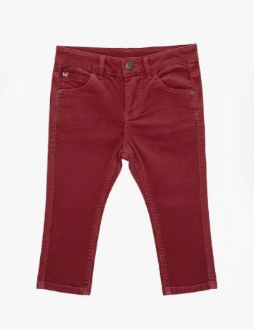 Pantaloni Zara, rosu