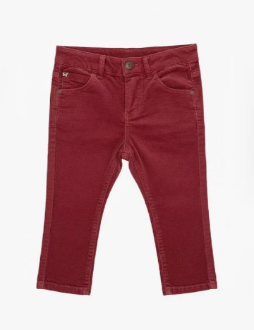 Pantaloni Zara, rosu