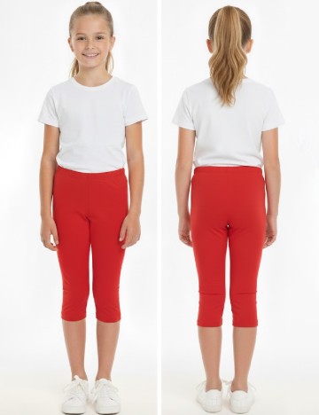 
						Colanti trei sferturi Zara, rosu