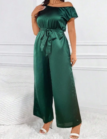 Salopeta SHEIN CURVE, verde