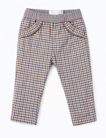 Pantaloni Zara, maro