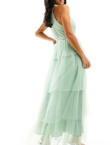 Rochie lunga Vila, verde