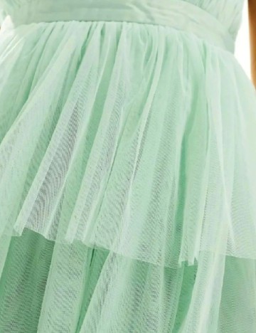 Rochie lunga Vila, verde