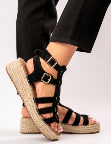 
						Sandale SHEIN, negru