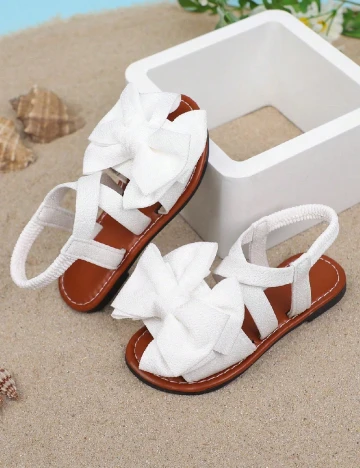 Sandale Shein Kids, alb