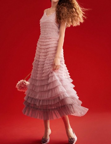 
						Rochie medie MOTF, roz