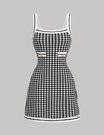 
						Rochie scurta SHEIN, alb/negru