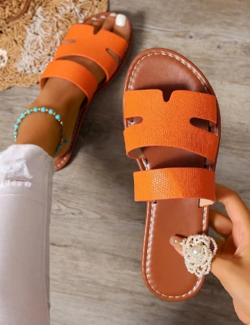 Slapi SHEIN, portocaliu