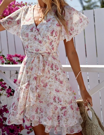 
						Rochie scurta SHEIN, floral print