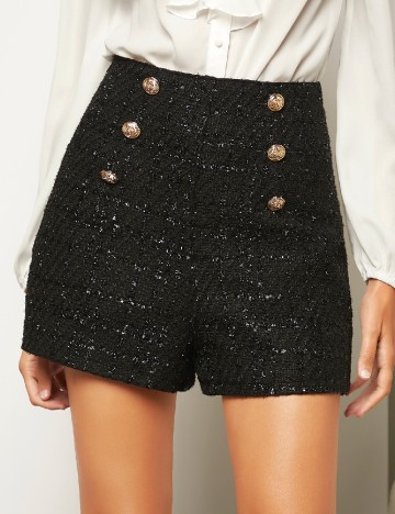 
						Pantaloni scurti SHEIN, negru