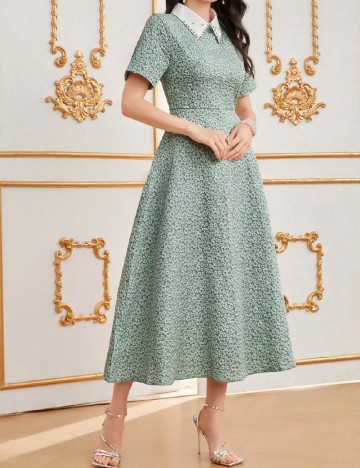 
						Rochie lunga SHEIN, verde