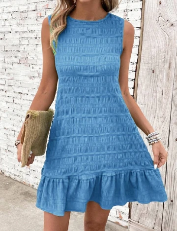 Rochie scurta SHEIN, albastru