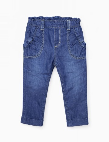 Blugi Zara, albastru