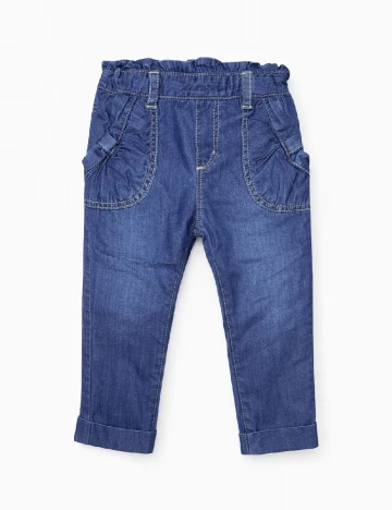 Blugi Zara, albastru