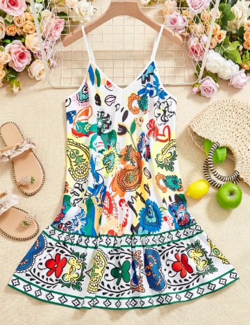 Rochie scurta SHEIN, mix culori