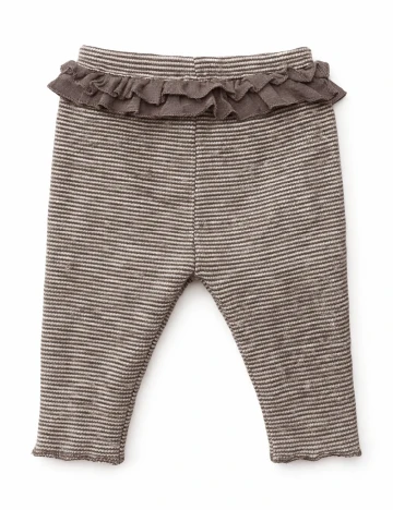 Pantaloni Zara, maro