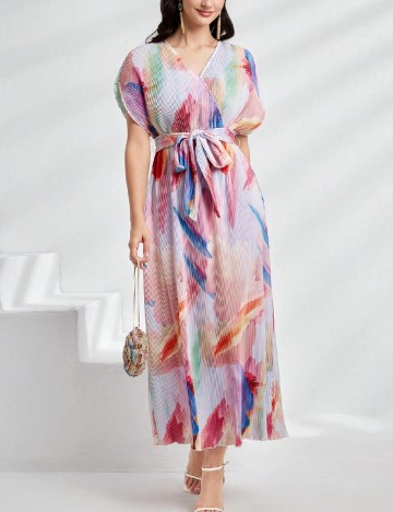 
						Rochie lunga SHEIN, mix culori