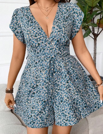 
						Salopeta SHEIN CURVE, albastru