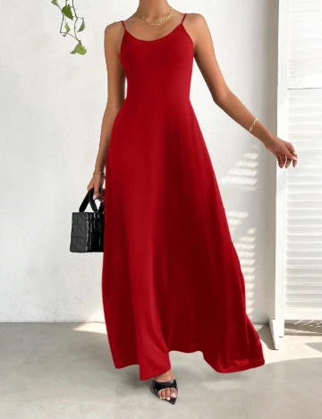 Rochie lunga SHEIN, rosu