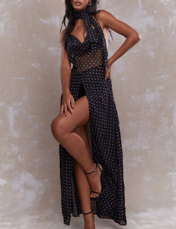 
						Rochie lunga Missguided, negru