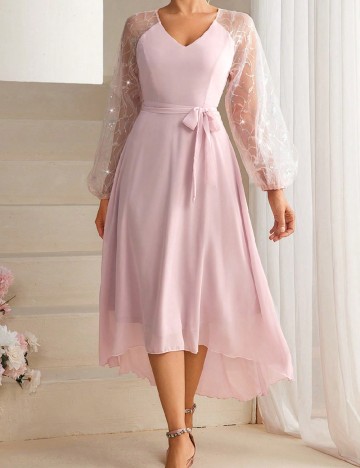 
						Rochie medie SHEIN, roz