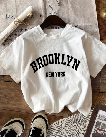 Tricou SHEIN CURVE, alb