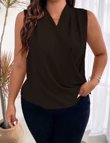 Bluza SHEIN CURVE, negru