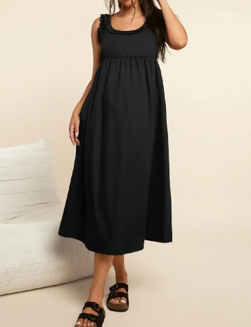 Rochie medie SHEIN, negru