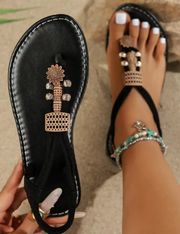 Sandale SHEIN, negru