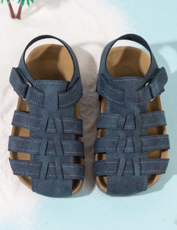 Sandale Shein Kids, bleumarin