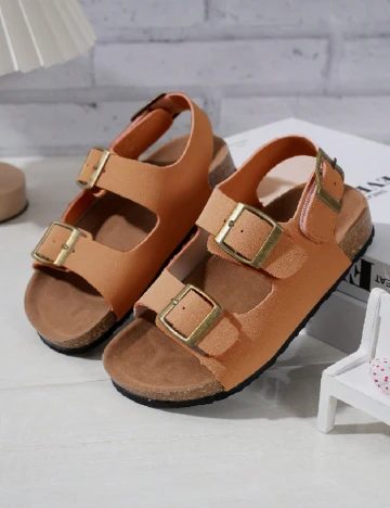 Sandale Shein Kids, maro