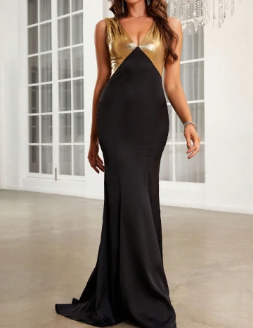 Rochie lunga SHEIN, negru