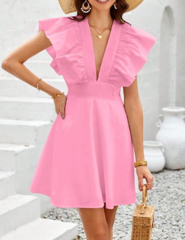 
						Rochie scurta SHEIN, roz