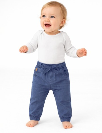 
						Pantaloni Zara, albastru